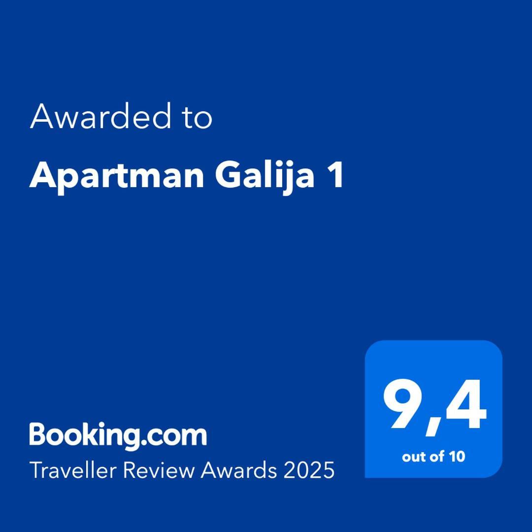 Apartman Galija 1 زادار المظهر الخارجي الصورة